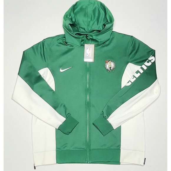 Nike Boston Celtics 2023/24 Authentic Showtime Full-Zip Hoodie FB5715-312 - Picture 2 of 10